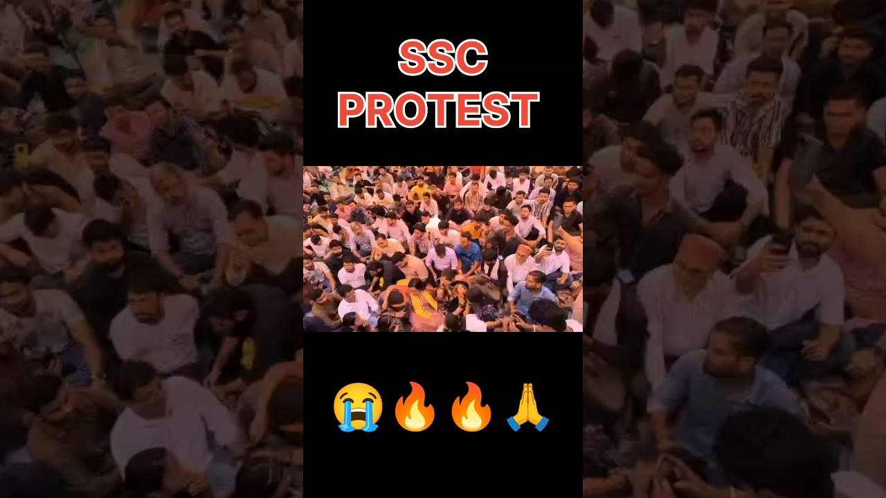 SSC PROTEST 24 August 2025🔥🔥🙏🙏