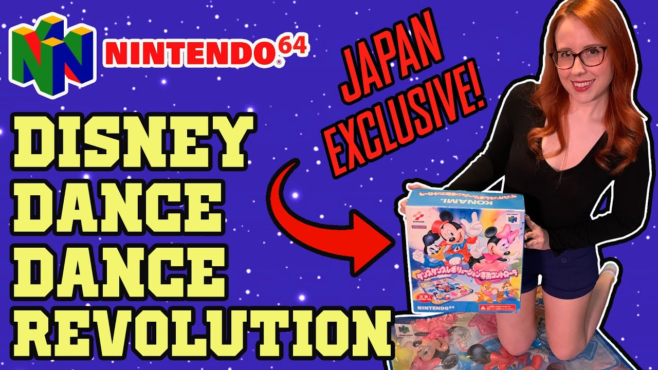 Dance Dance Revolution Disney Dancing Museum on N64! - Erin Plays