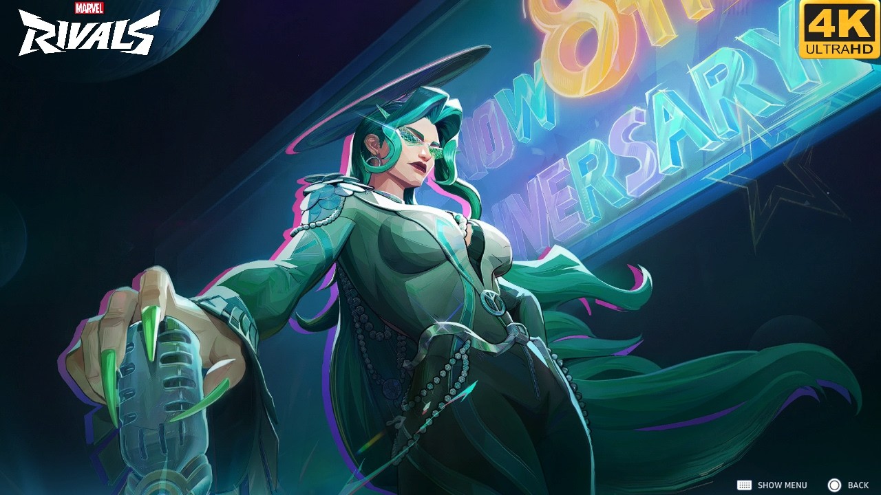 Disco of The Dead Hela Skin Gameplay - Marvel Rivals Season 6 (4K 60FPS)