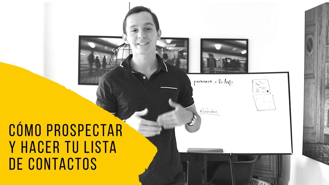 C&oacute;mo hacer lista de contactos y c&oacute;mo prospectar en Network Marketing - Diamante Juan Ricardo Rold&aacute;n