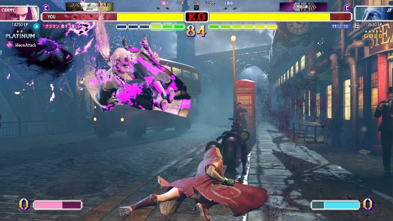 スト6　キャミィでランクマ　VSJP