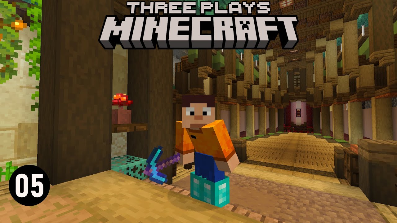 Three Plays Minecraft: Episode 05 - Nested Storage