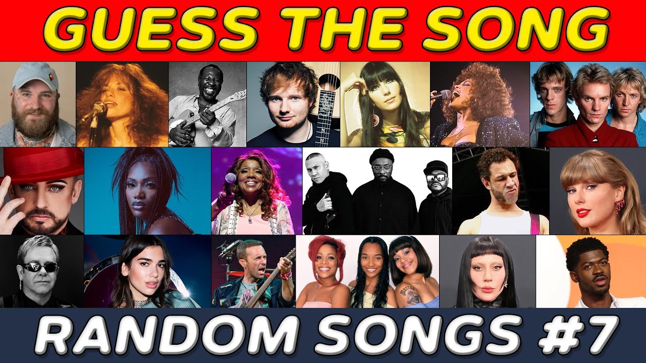 Guess The Song 🎸 Guess 60 Random Songs (Part7) 🎵 Music Quiz