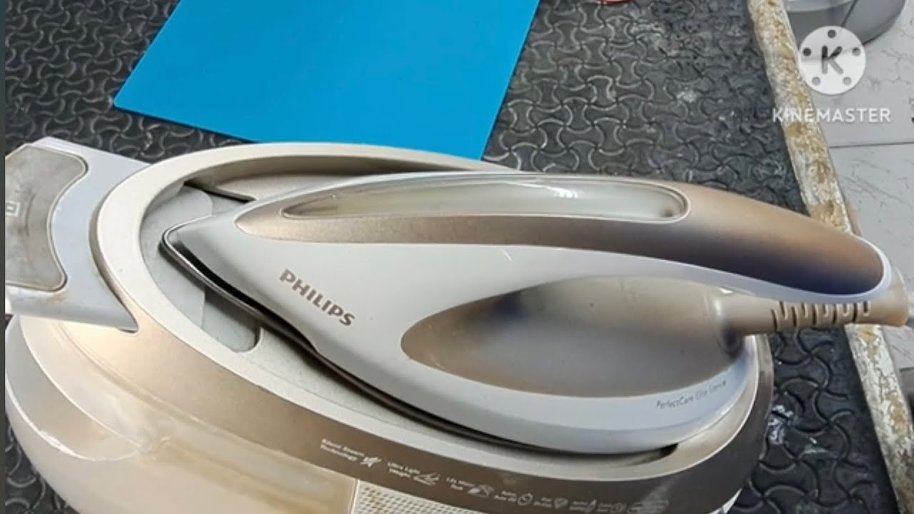 Ремонт утюга PHILIPS, проблема: пар не выходит, модель GC9642