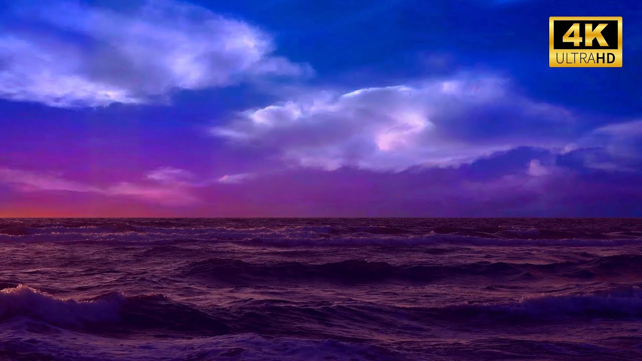 🌊 Звуки Океана для Глубокого Сна: Медитация от Тревоги и 4К Волны | ASMR