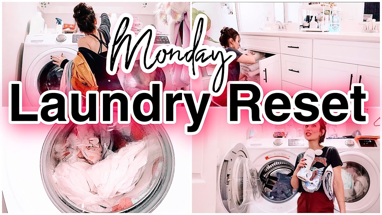 ✨NEW✨EXTREME MoNdAY LAUNDRY WITH ME | 2 DAYS OF EXTREME LAUNDRY RESET | 