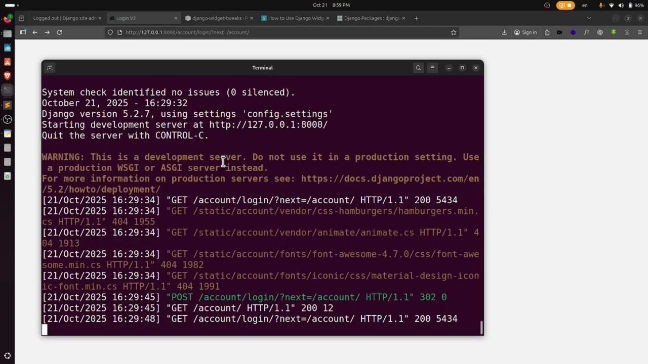 Формы Django: django-widget-tweaks и ошибки, не связанные с полями (валидация и стилизация)