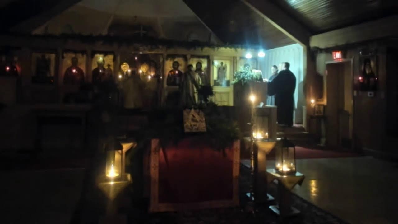 January 6, 2026 - Nativity of Our Saviour, Jesus Christ - Great Compline, Matins in English Orthodox