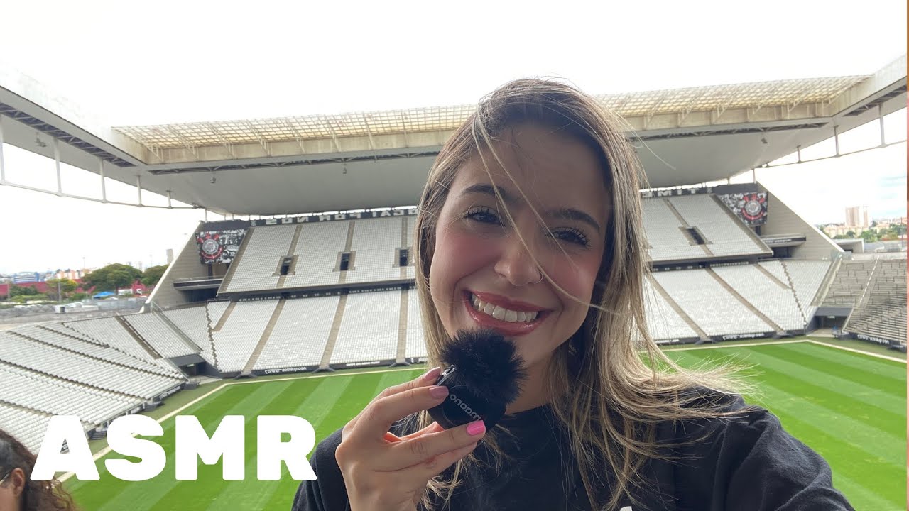 ASMR TOUR PELA ARENA DO CORINTHIANS