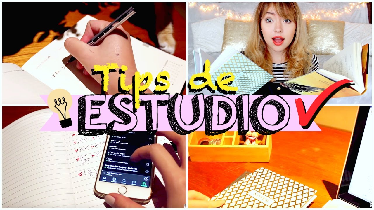 TIPS DE ESTUDIO ¿CÓMO SACAR BUENAS NOTAS? | COLEGIO & UNIVERSIDAD