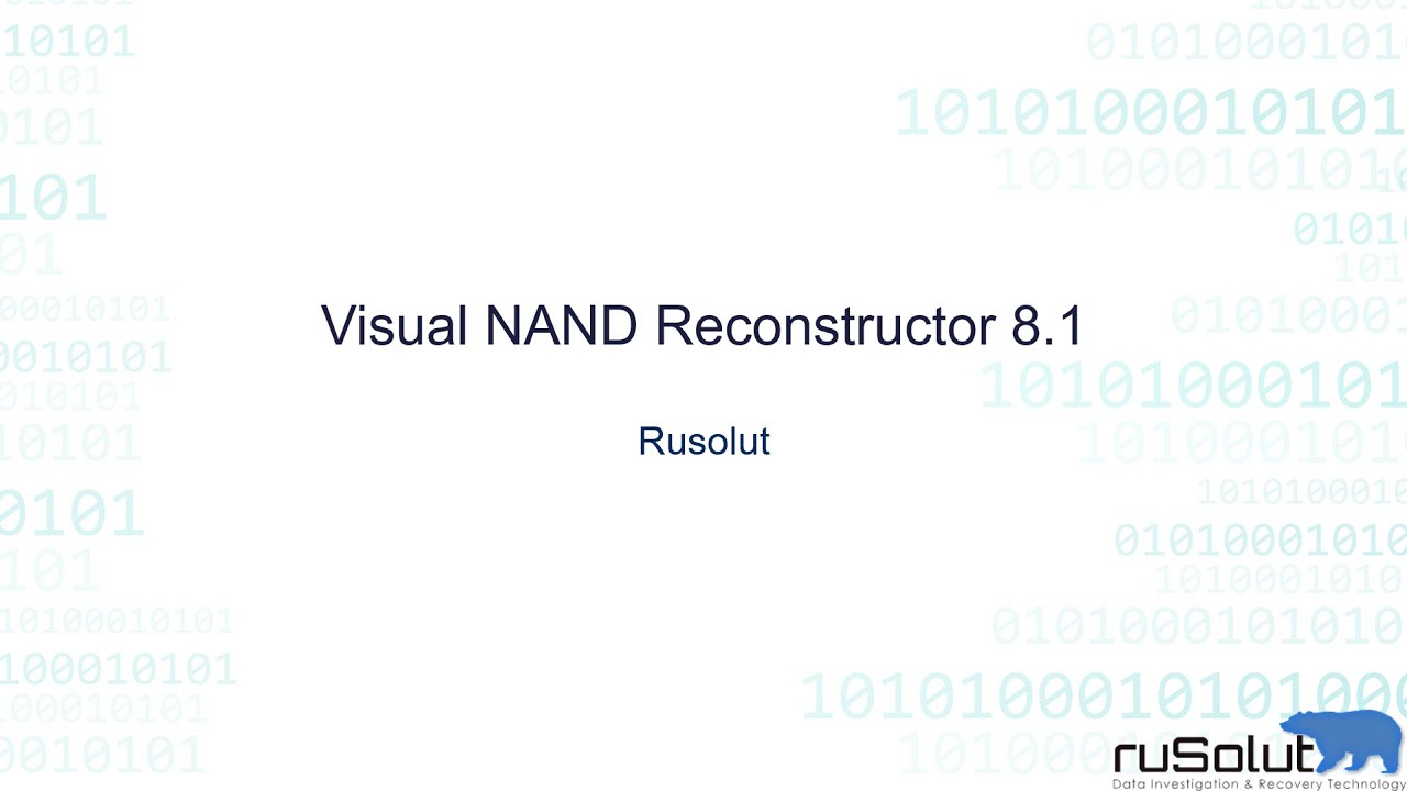 VISUAL NAND RECONSTRUCTOR 8.1