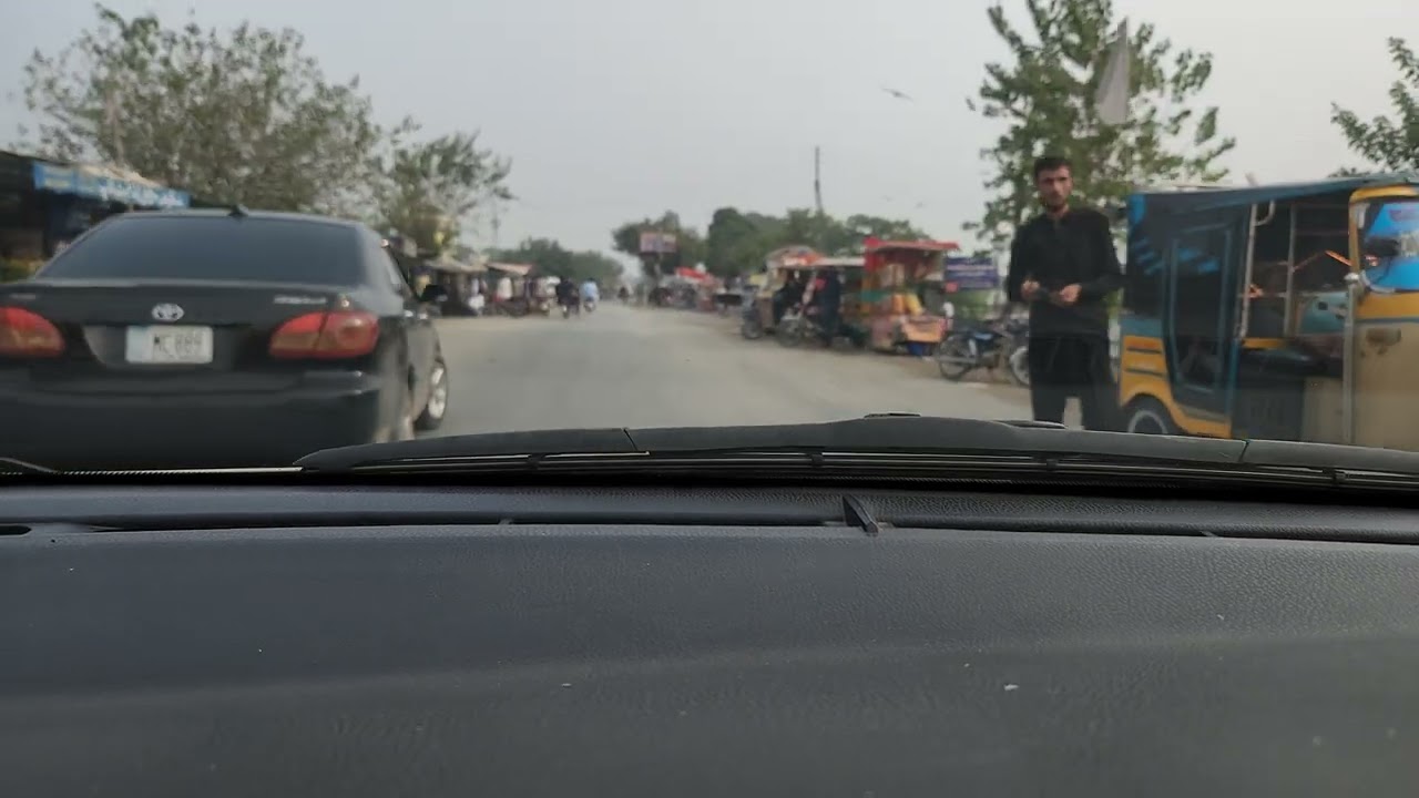 Scenic drive around Mirpur in 4K