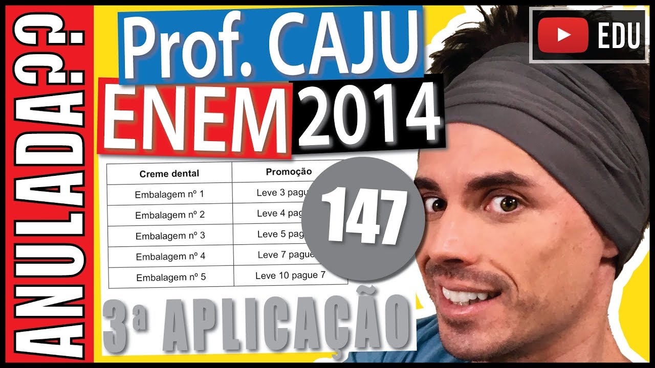 [ENEM 2014 3Ap] 147 📓 RAZÃO E PROPORÇÃO Uma pessoa precisa comprar creme dental. Ao entrar em um