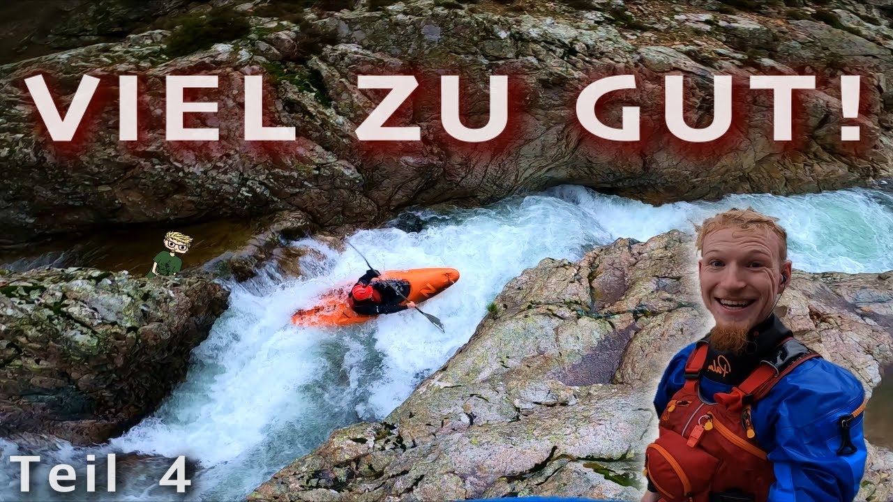 Was für ein GEILER Fluss! | Wildwasser Kajak Ober Golo | Korsika Teil 4 | Schmob