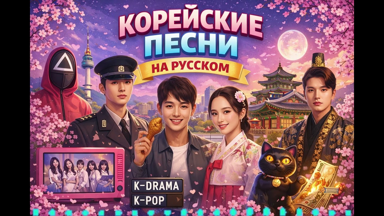 🎵 РУССКИЙ K-DRAMA OST АЛЬБОМ | Когда душа говорит по-корейски, а сердце — по-русски