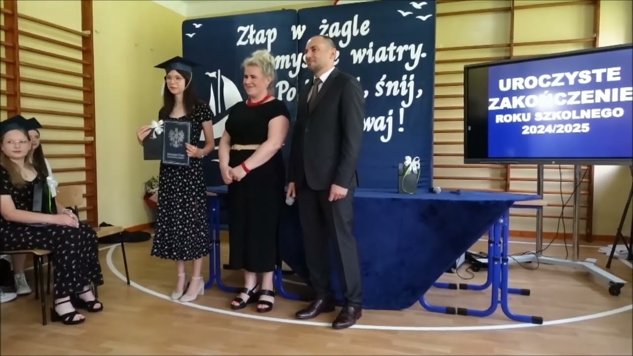 Pożegnanie absolwentów cz 1