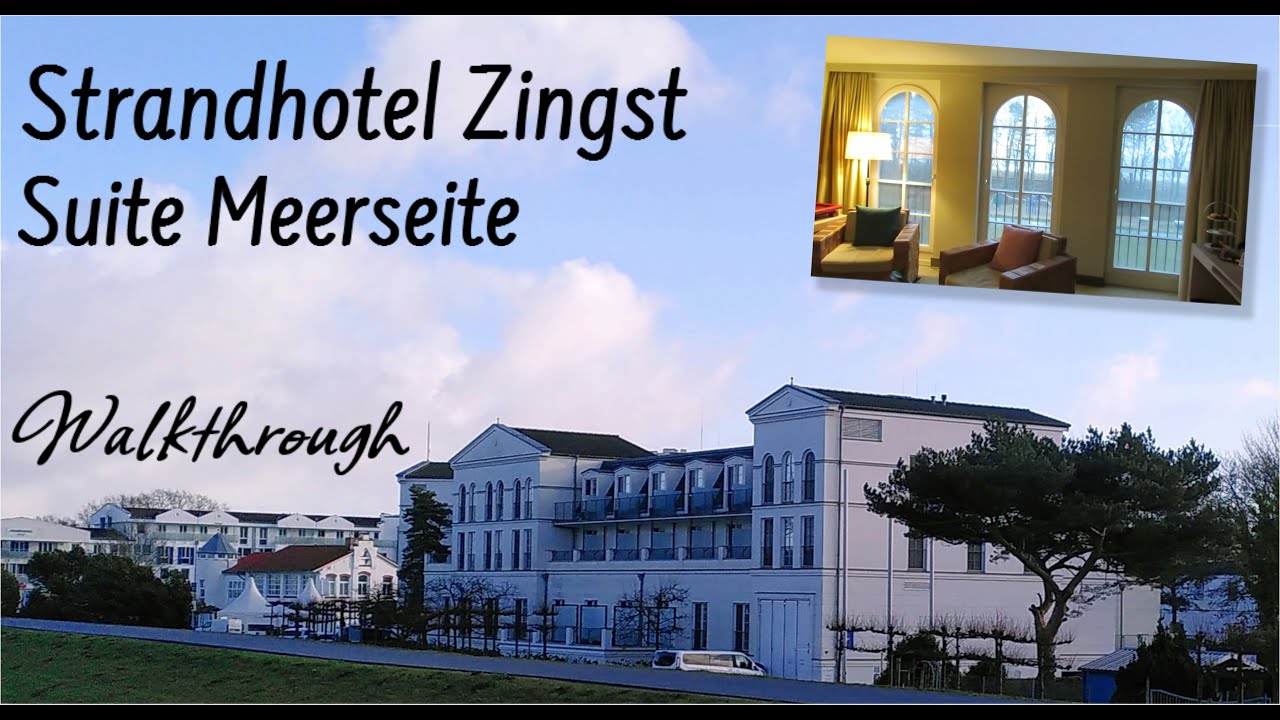 🏨👀 Strandhotel Zingst Suite Meerseite Roomtour