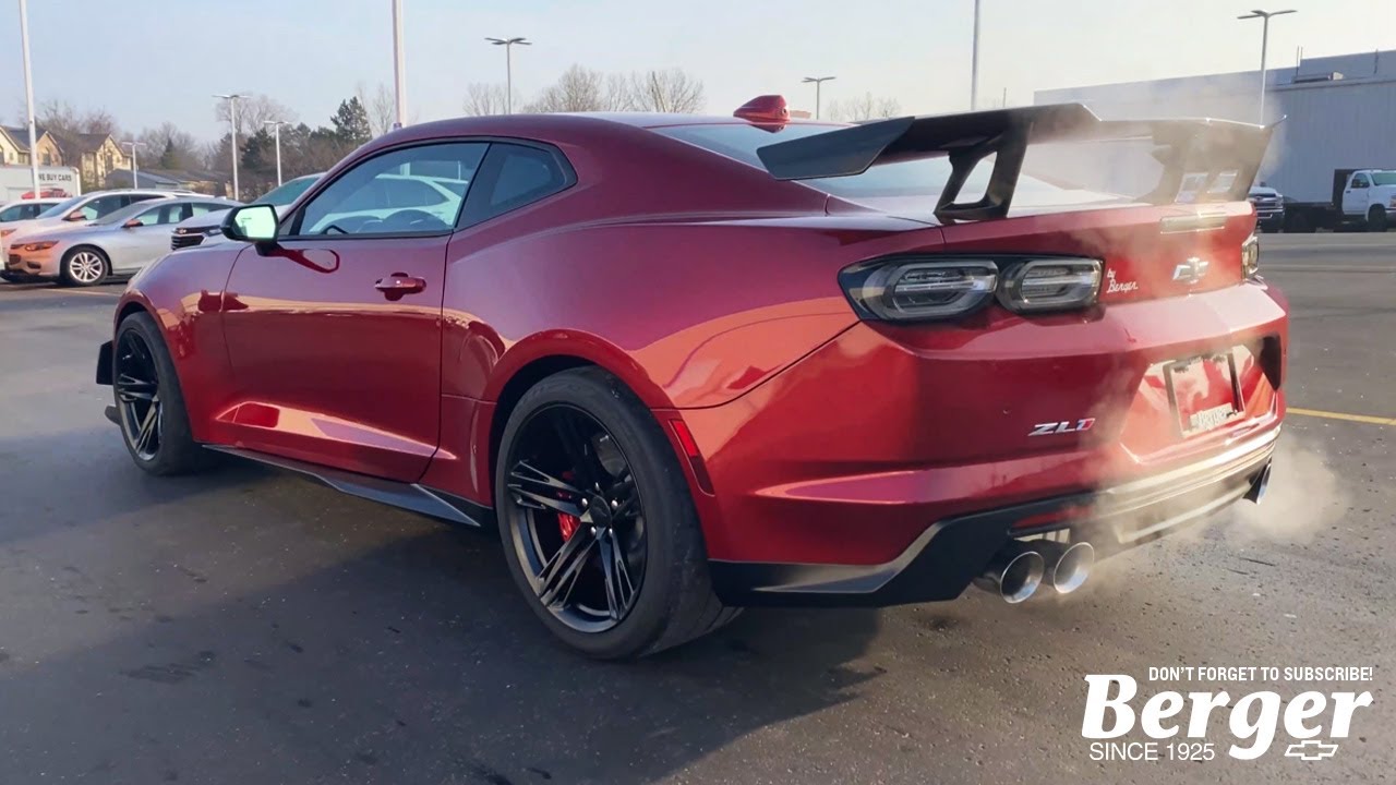 2021 Chevy ZL1 Camaro 1LE Cold Start and Delivery | Berger Chevrolet