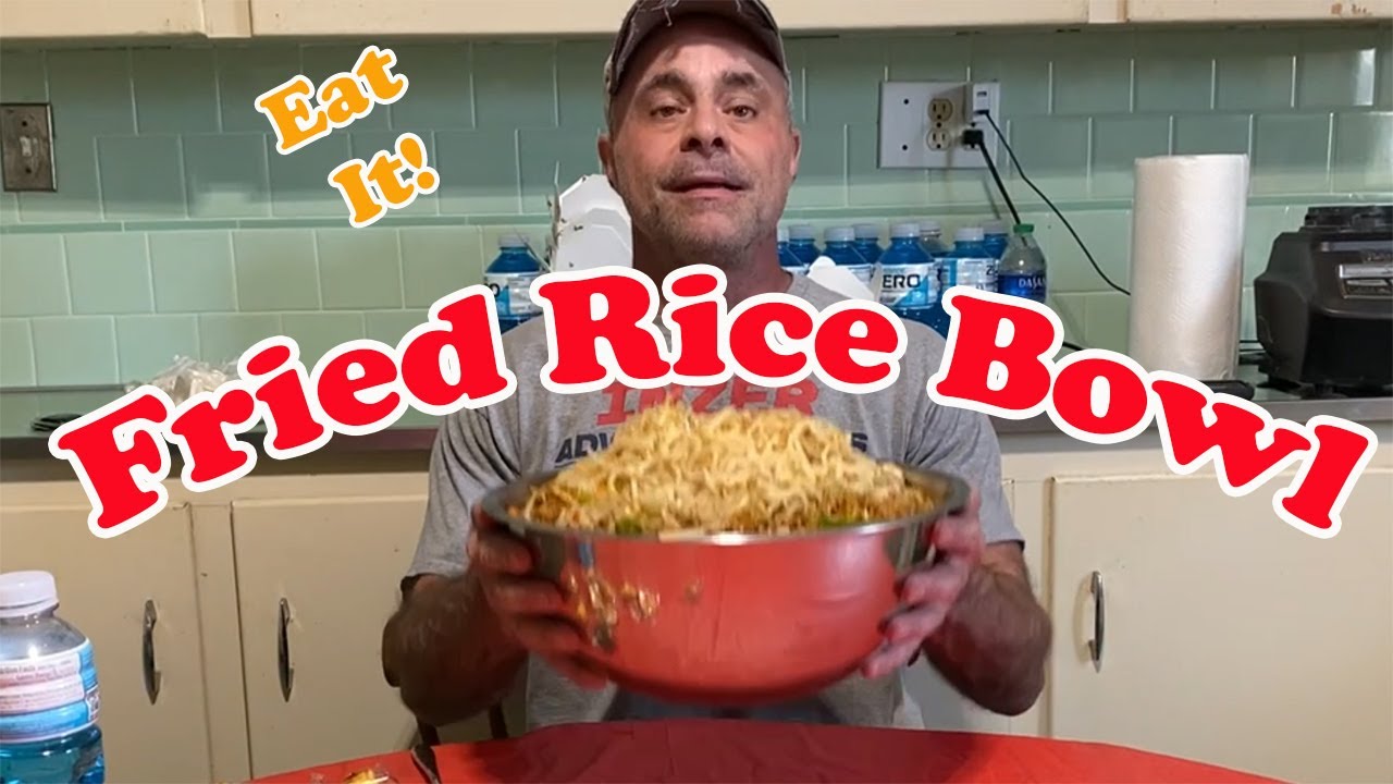 13.5 Pound Fried Rice Challenge