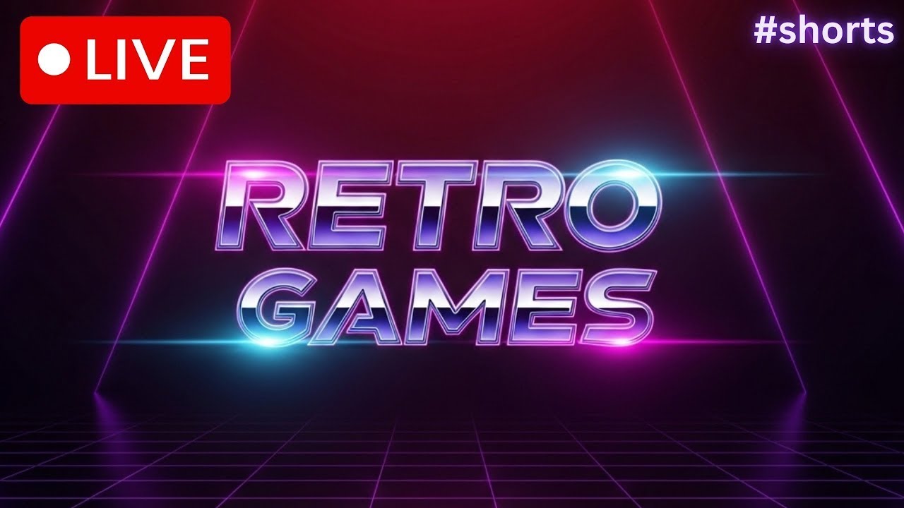 LIVE RETRO GAMES #shorts #feedshorts #shortsvideo