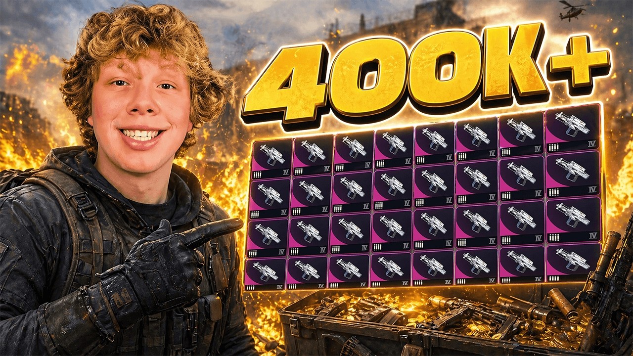 RATTING UNTIL MY INVENTORY IS ONLY GUNS (400K+)