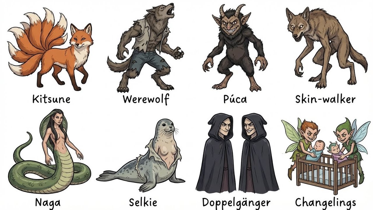 Every SHAPESHIFTER in Mythology Explained