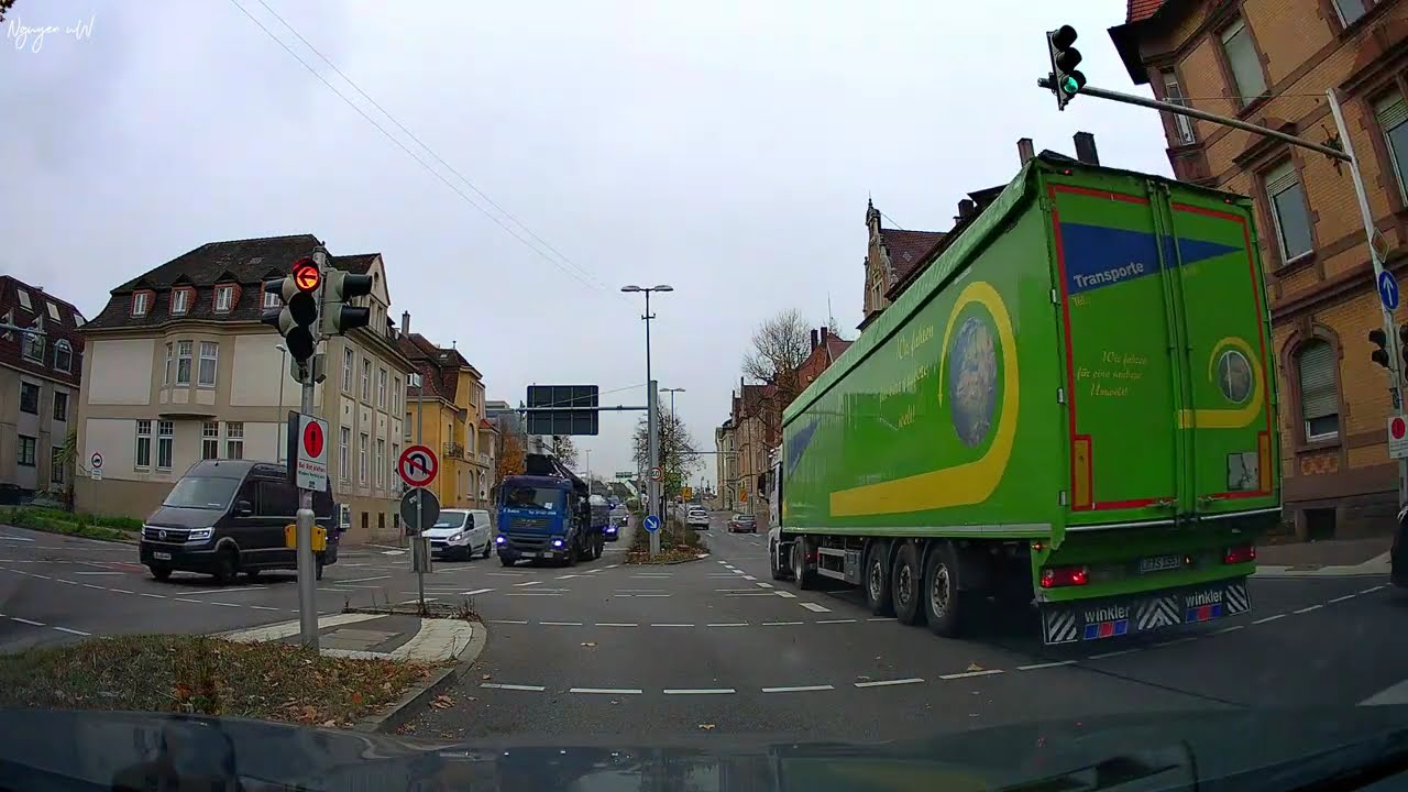 Driving in Ludwigsburg Germany