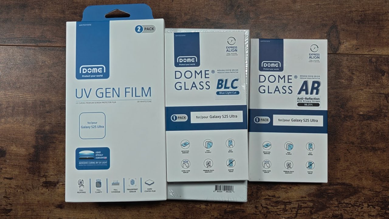 Whitestone DOME AR Privacy [Super Anti-Reflection & Privacy] Tempered Glass Samsung Galaxy S25 Ultra