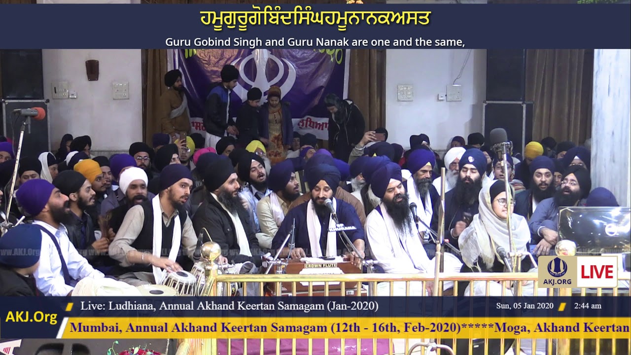 081 Ludhiana 4Jan2020 SatEve RSK Bhai Jagjeet Singh Jee Malbourne