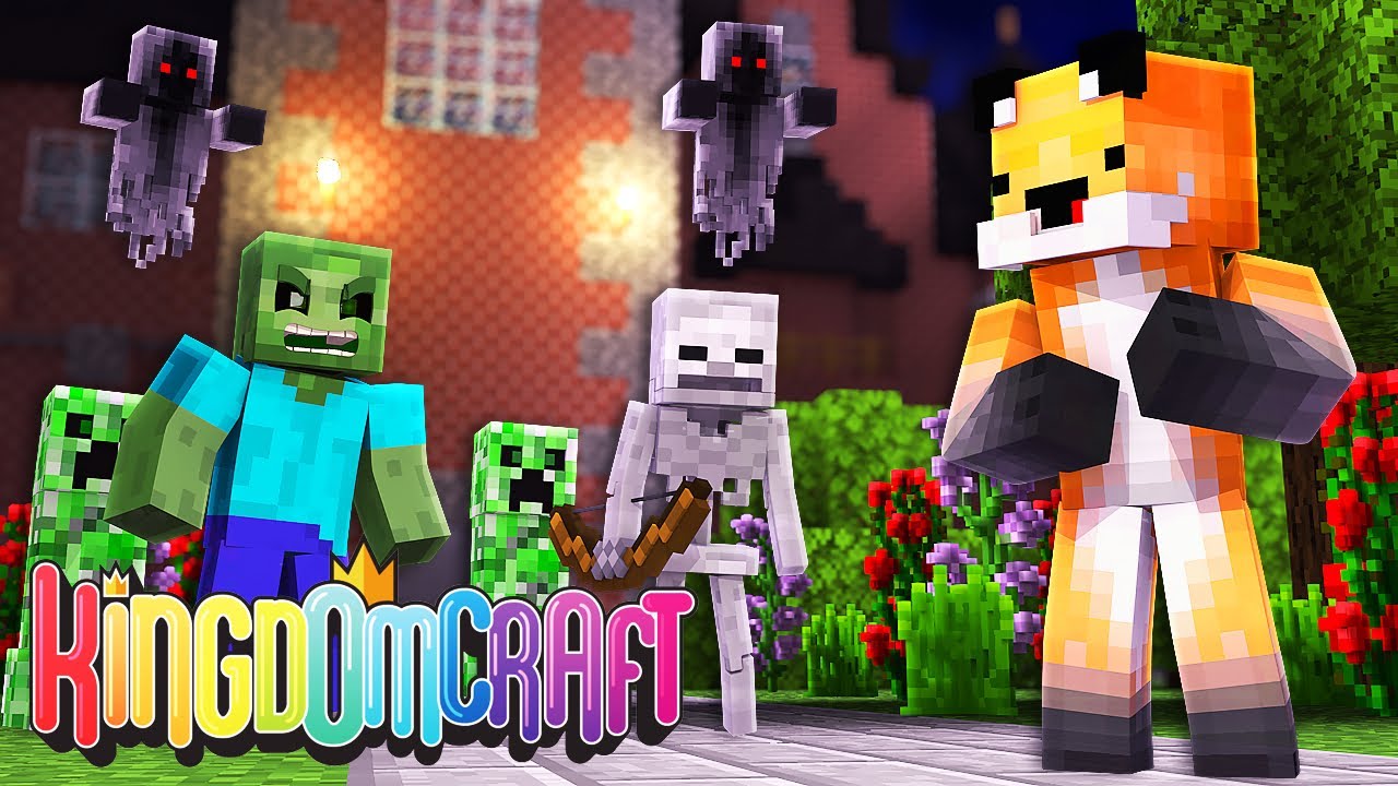 I AM UNRAIDABLE AND WE FINALLY RAID THE MANSION - Kingdomcraft #54
