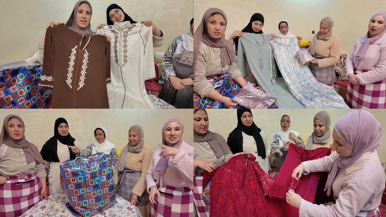 متصوروش شنو خيطنا العيد العرييسات طايرين بالفرحة😮كلشي كيحمق بغيناكم تقولو شكون لعندها دوق🤔