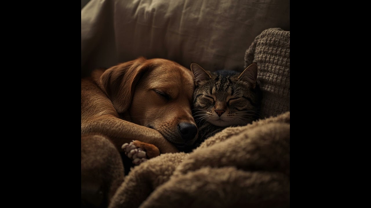 Calm Paws Series #20 - Peaceful Sleep Music for Dogs & Cats / Deep Pet Relaxation