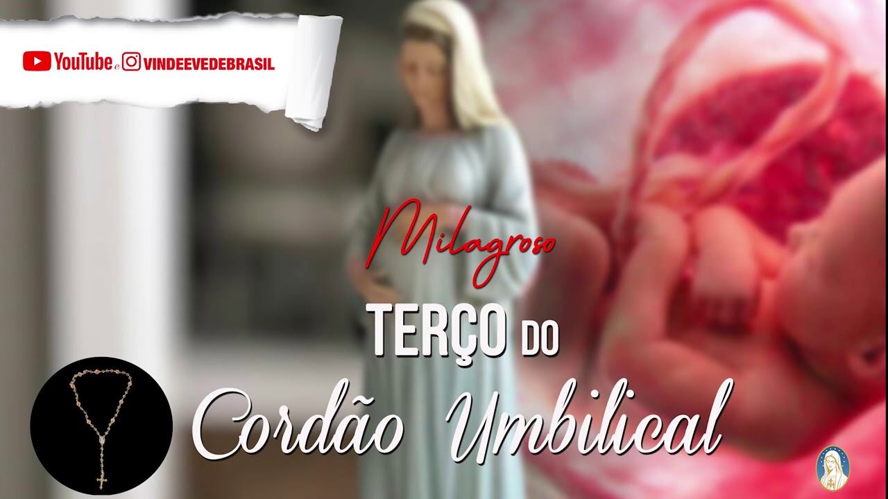 TERÇO DO CORDÃO UMBILICAL / Quebra de Maldição, Cura Interior profunda e Libertação!