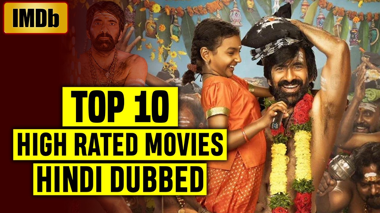 Top 10 Highest Rated South Indian Hindi Dubbed Movies on IMDb 2026 | You Shouldn't Miss | Part 4
