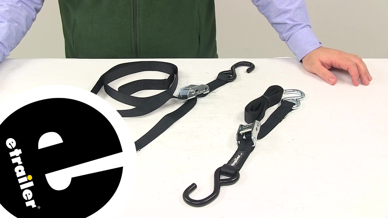 etrailer | Complete Breakdown of the BoatBuckle Cam Buckle Transom Utility Tie-Down Straps