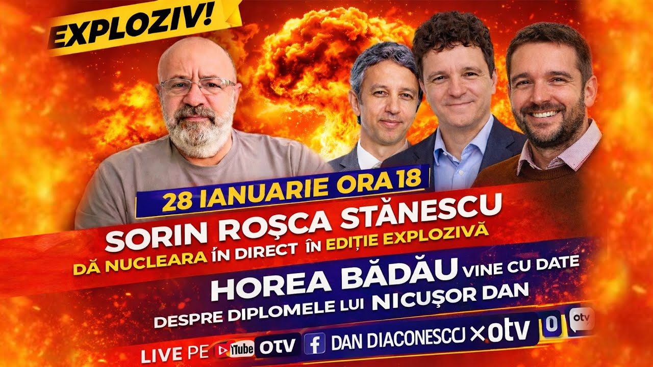 SORIN ROSCA STANESCU SI HOREA BADAU CU DEZVALUIRI IN DIRECT | OTV cu Dan Diaconescu