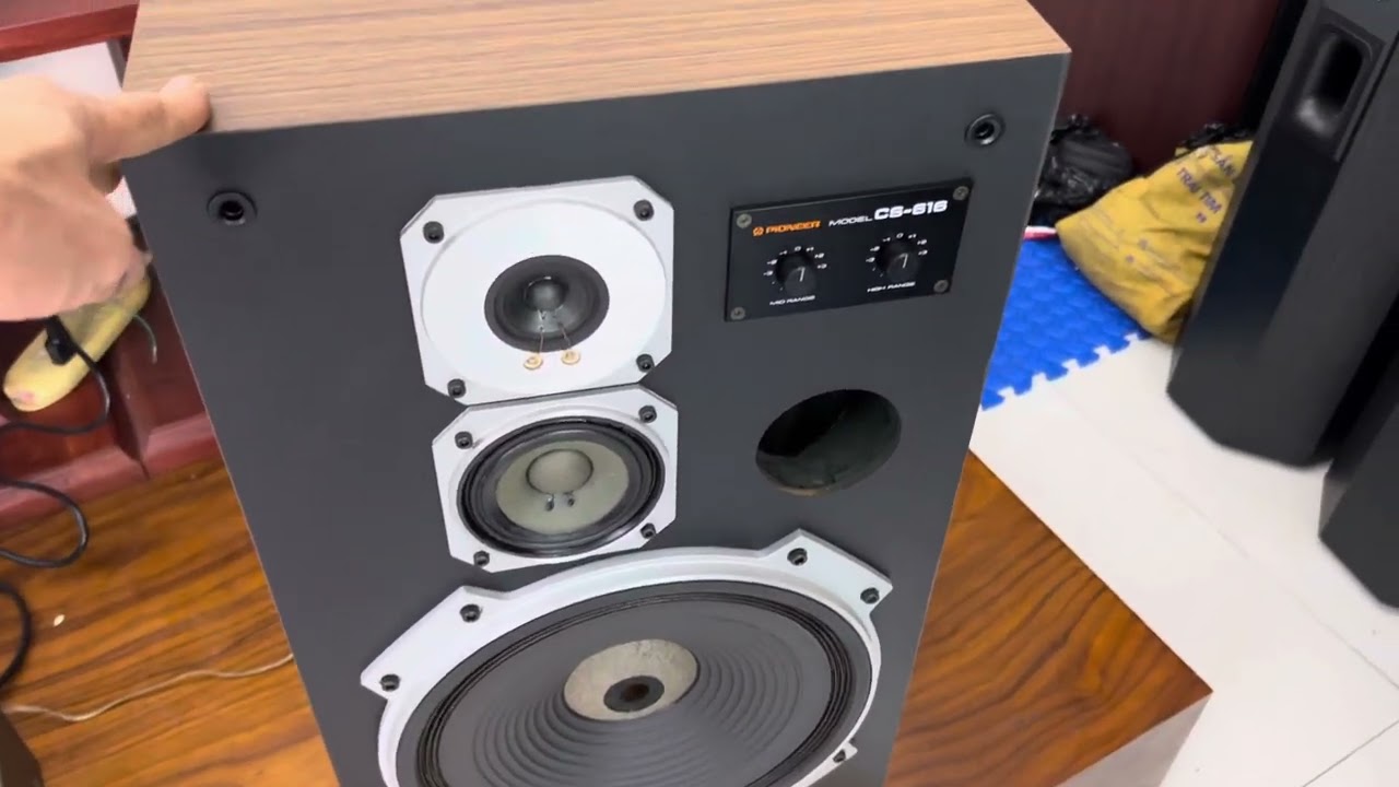 Loa PIONEER CS-616 Huyền thoại đẹp đứt tay và âm ly vừa về mấy em siêu đẹp 096.156.3383