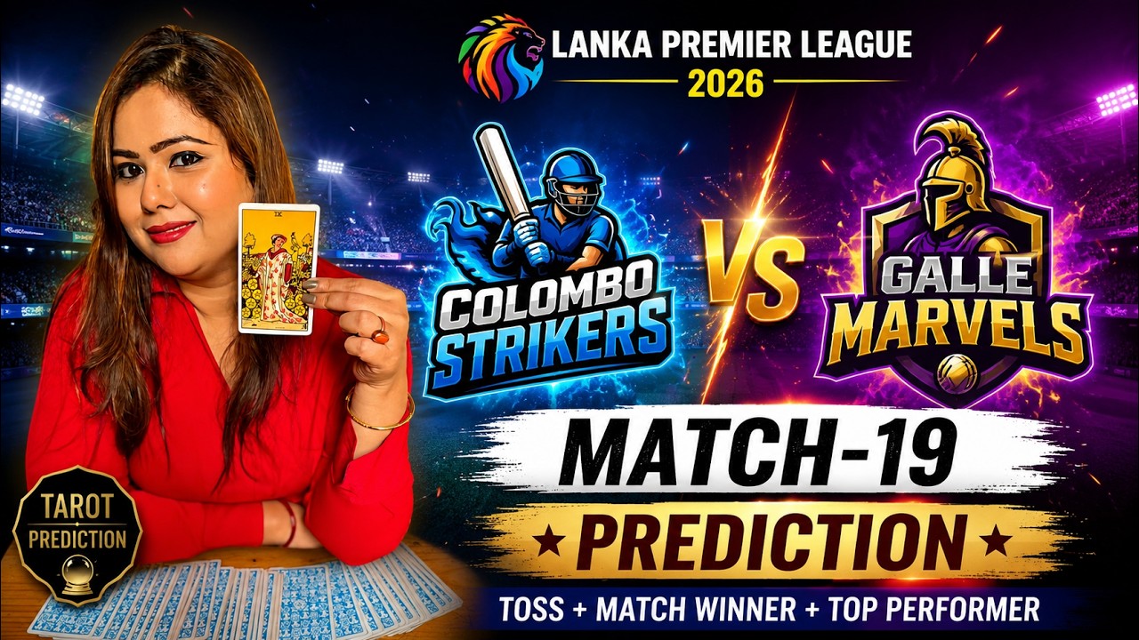 Colombo Kaps vs Galle Gallants (Match-19) Predictions | Lanka Premier League 2026