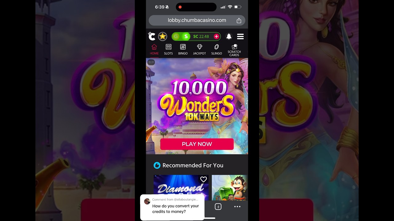 How to Redeem Sweep Coins | Chumba Casino