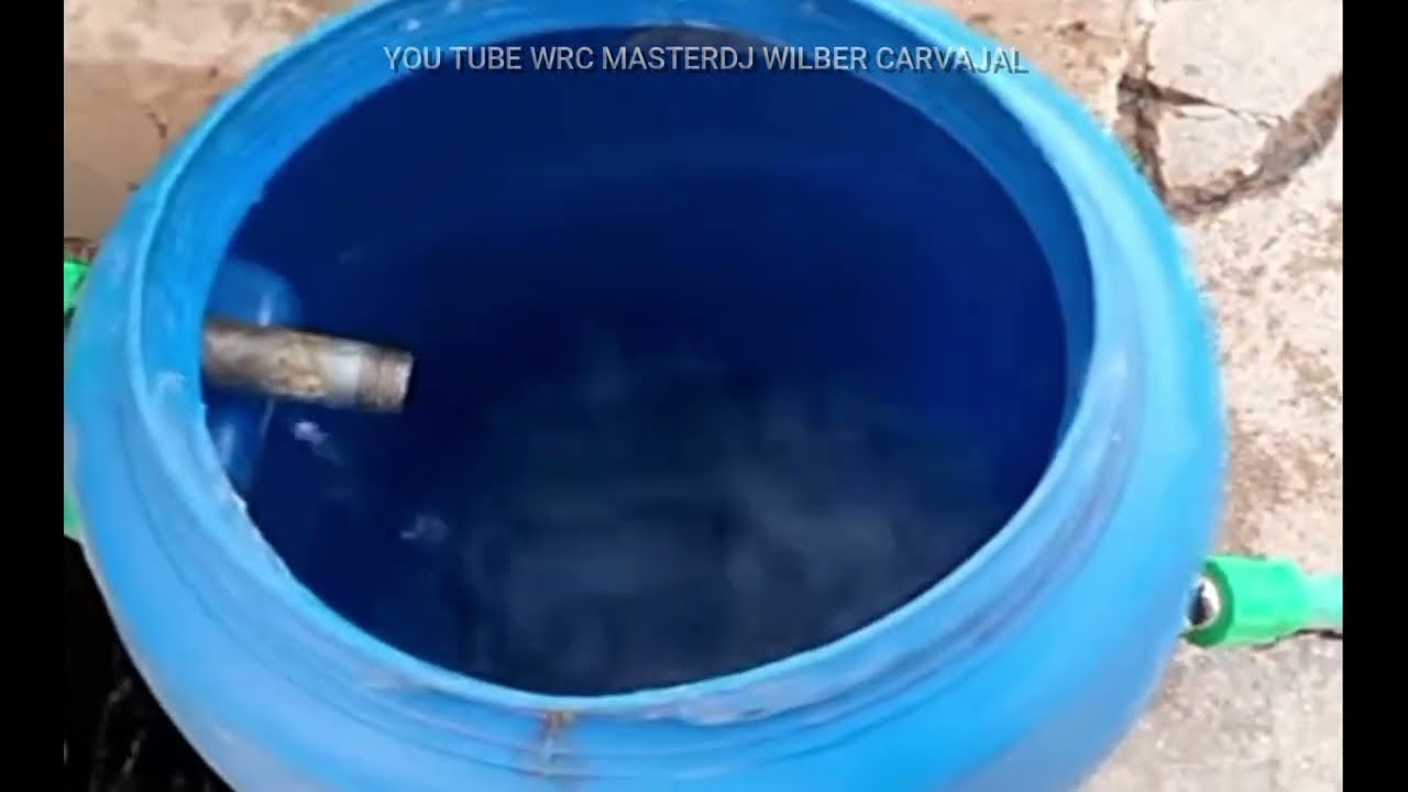 bomba de succión de agua sin usar energía eléctrica a distinto nivel ! Würth