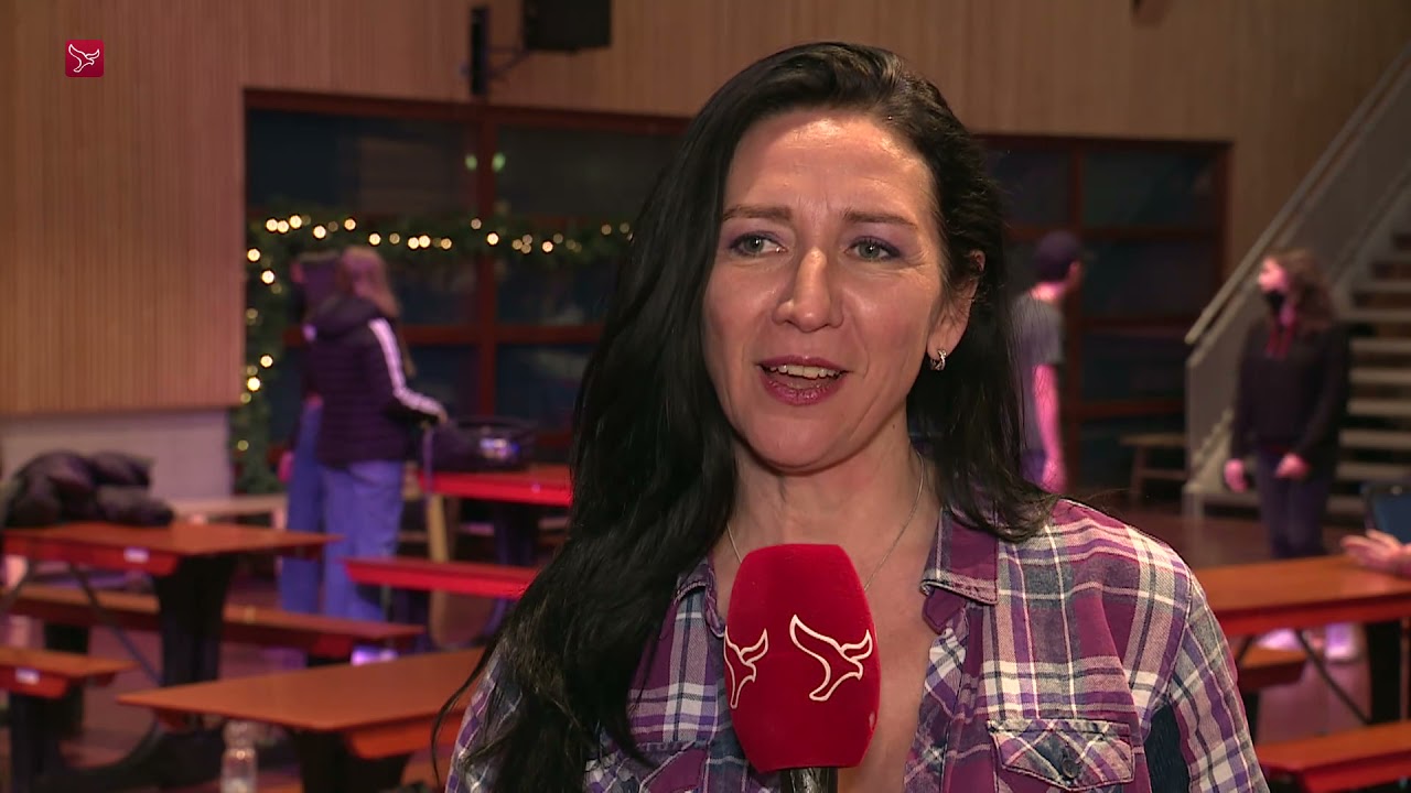 Grootste non-binaire vlag hangt in Art College Almere