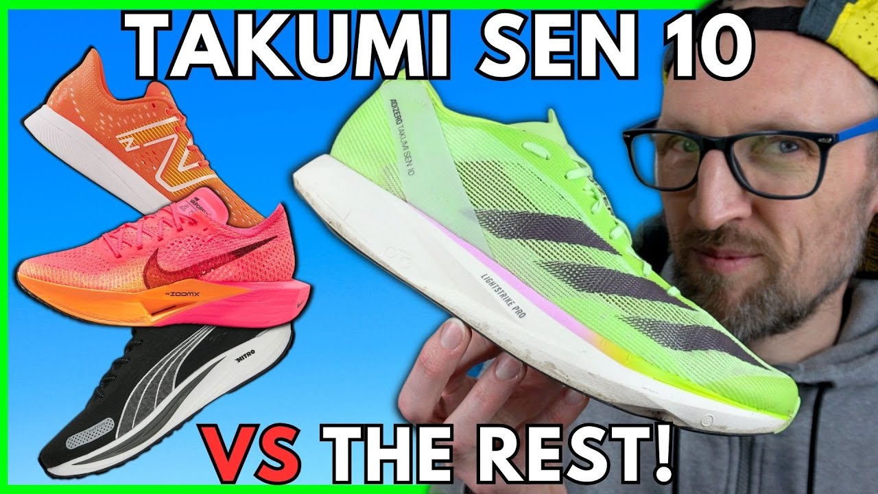 ADIDAS ADIZERO TAKUMI SEN 10 VS THE REST | VAPORFLY 3, SC PACER, LIBERATE NITRO  | EDDBUD