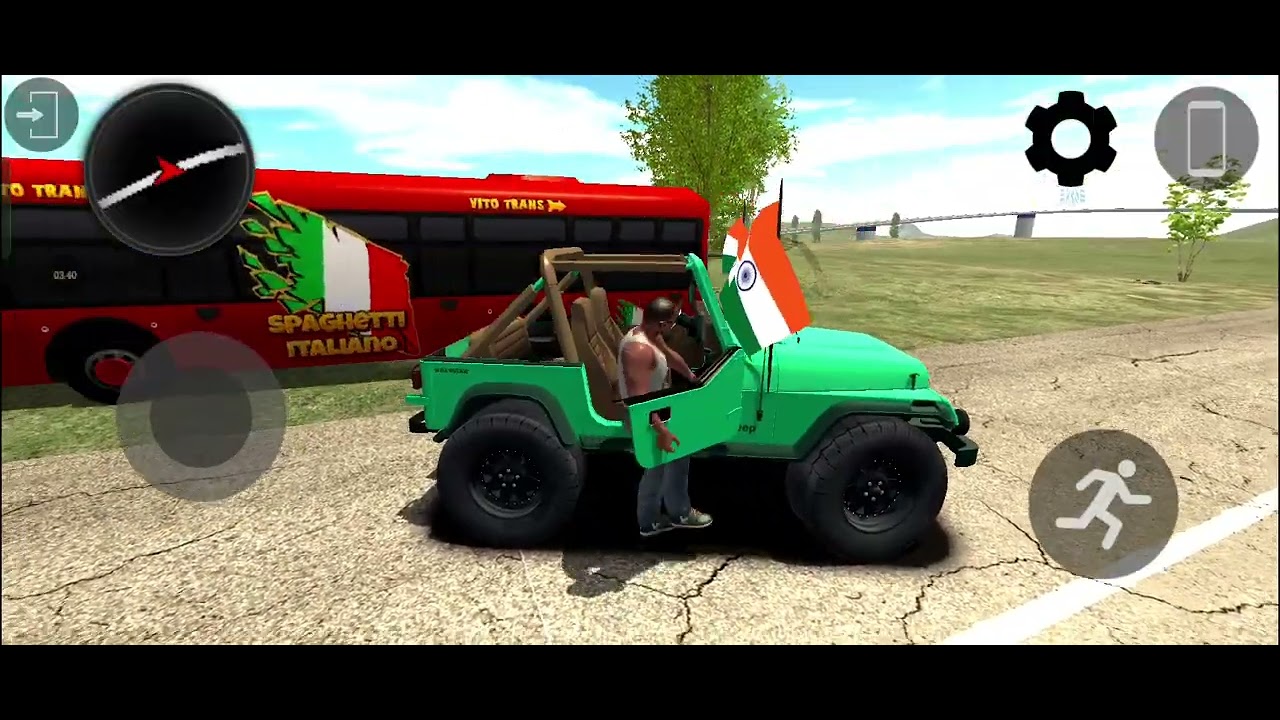 Modified Mahindra jeep🤯 INDIAN CAR GAME ‼️