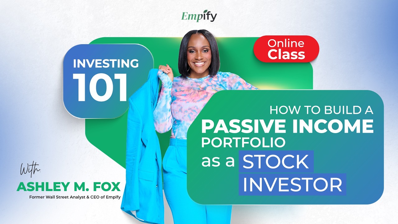 Investing 101: How to Build a Passive Income Portfolio as a Stock Investor