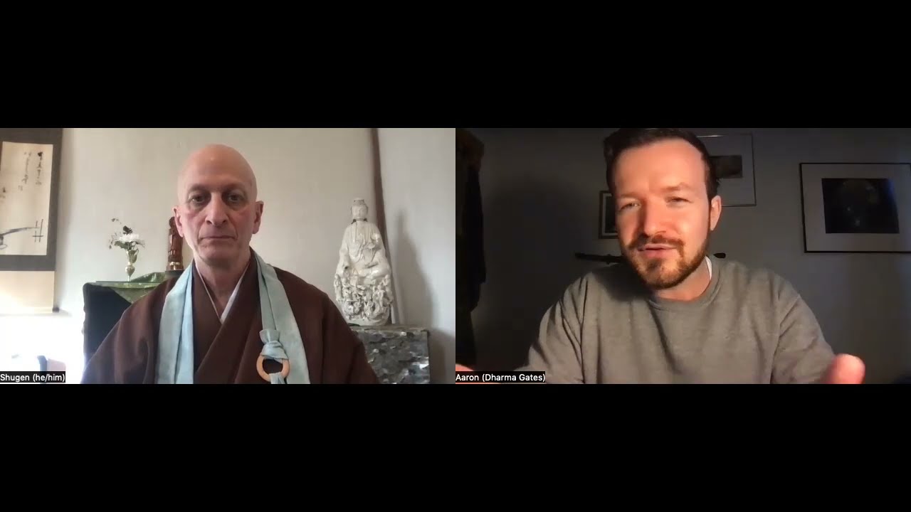 Ordaining as a Zen Monk with Roshi Geoffrey Shugen Arnold