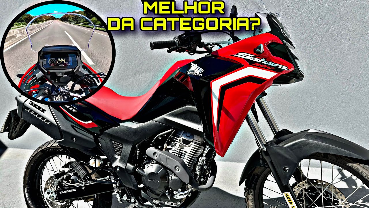 TESTE RIDE HONDA XRE 300 SAHARA RALLY 2024 - A VERSÃO MAIS BONITA DA FAMÍLIA - VAI BEM NA RODOVIA?