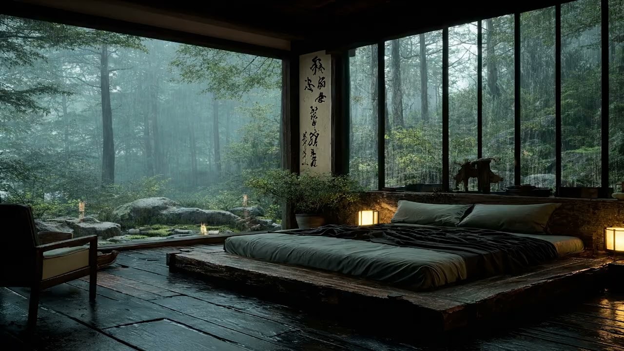 Natural Gentle Rain | Peaceful Sounds for Mindfulness