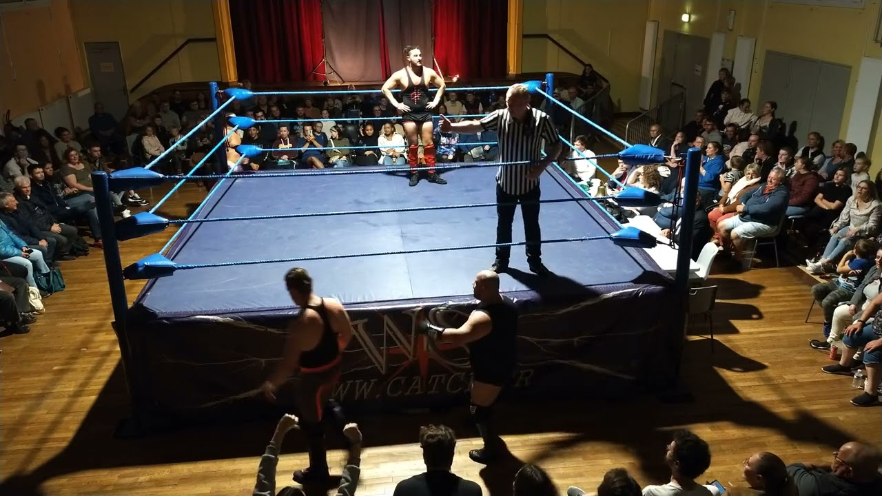 #WrestlingStars  Hugo Perez & Gannon Gray Vs Adam Benseba & Yacine Osmani