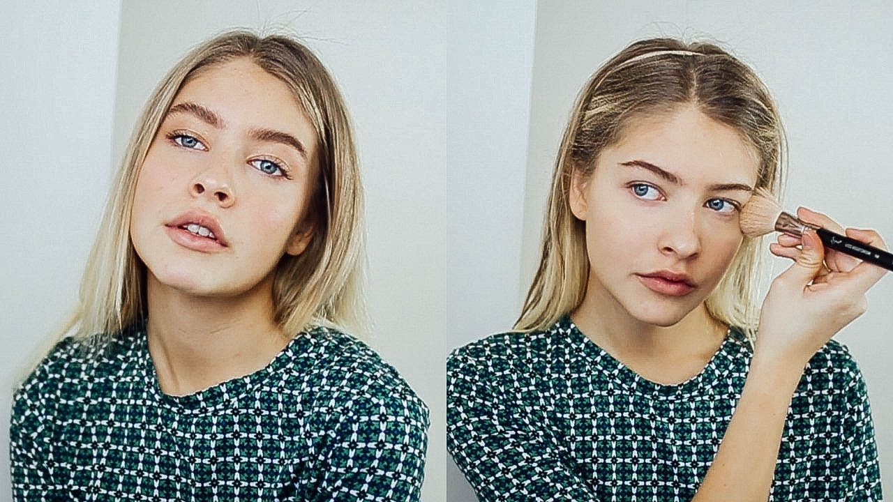 my simple everyday makeup routine!! (high school freshman)