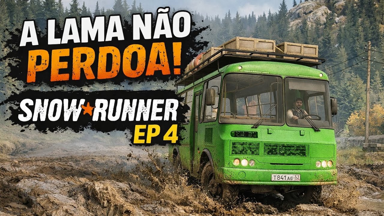 💪 A LAMA NÃO PERDOA! | SnowRunner EP 4